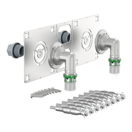 Kit de fixation pour robinetterie sur plaque de platre 7778W1612 16x2 – 1/2 