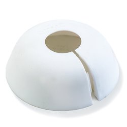Lot de 10 grandes rosace simple 985405 50 mm, H 16 mm