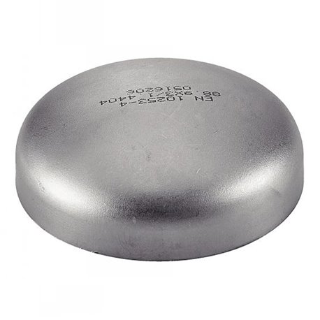 Fond inox 316L à souder 230264 76.1 mm