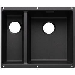 Evier Subline 340/160-U grande cuve à droite pour module couleur Anthracite 527813