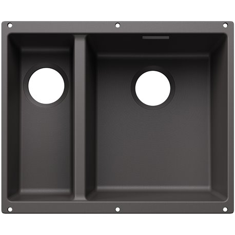 Evier Subline 340/160-U grande cuve à droite pour module couleur Gris Rocher 527814