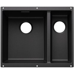 Evier Subline 340/160-U grande cuve à gauche pour module couleur Anthracite 527821