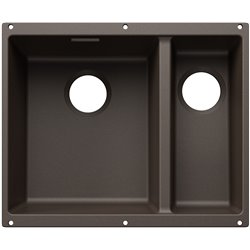 Evier Subline 340/160-U grande cuve à gauche pour module couleur Café 527824