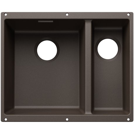 Evier Subline 340/160-U grande cuve à gauche pour module couleur Café 527824
