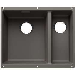Evier Subline 340/160-U grande cuve à gauche pour module couleur Gris Volcan 527819
