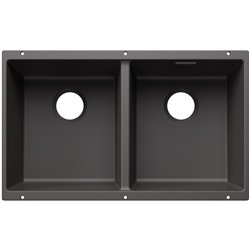 Evier Subline 350/350-U pour module couleur Gris Rocher 527830