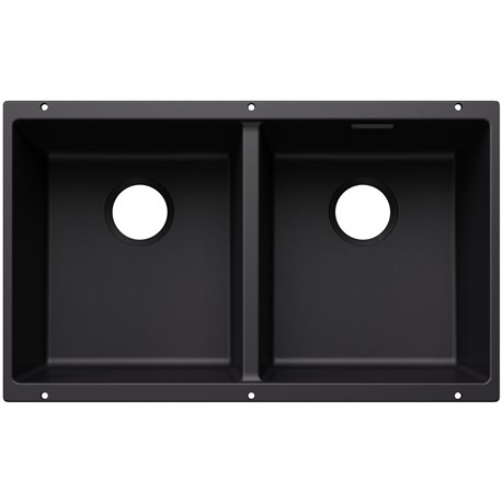 Evier Subline 350/350-U pour module couleur Noir 527826