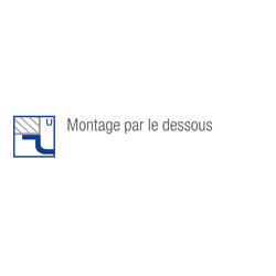 Evier Subline 700-U pour module couleur Noir 527802