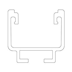 Rail de montage SolidRail Light 2.4 mètres