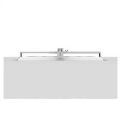 Pack de 2 écarteurs d'isolant blanc pour dalle et downlight 100851