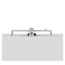 Pack de 2 écarteurs d'isolant blanc pour dalle et downlight 100851