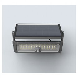 Projecteur solaire LED avec détecteur IR, 8W 1400 Lm Blanc chaud SUNNY LUMOS II 100676