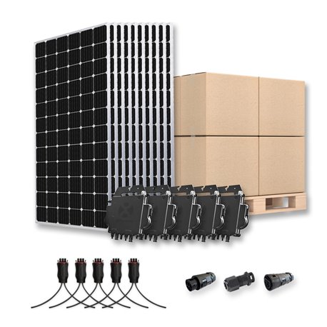 Pack Solaire 3750 W - DS3L APsystems - Autoconsommation Peimar