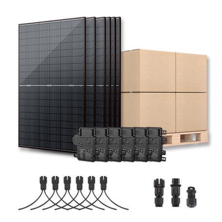 Pack Solaire 2550 W - IQ8HC Enphase - Autoconsommation Mylight