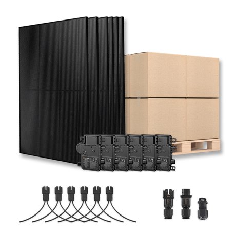 Pack Solaire 2400 W - IQ8AC Enphase - Autoconsommation Peimar
