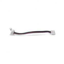 Câble double connecteur RGB+W IP20 pour bandeaux LED 12 mm 100879