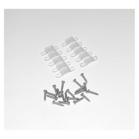 Pack de 10 cavaliers + 2 vis pour bobines 100868