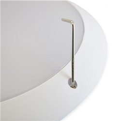 Plafonnier LED, 20W 2100-2000-2100 Lm Blanc chaud à Blanc jour CASA ASYM blanc 100892