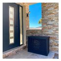 Habillage groupe extérieur cache-clim Aluminium Anthracite Taille L