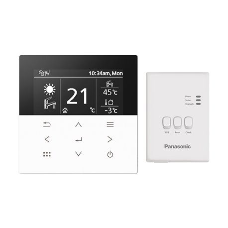 Télécommande et adaptateur Wi-Fi pour unités extérieure Aquarea Série M