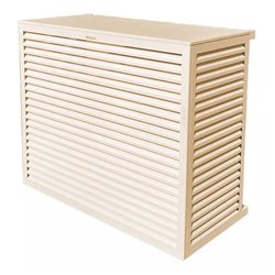 Habillage groupe extérieur cache-clim Blanc crème RAL 9001 Taille XL