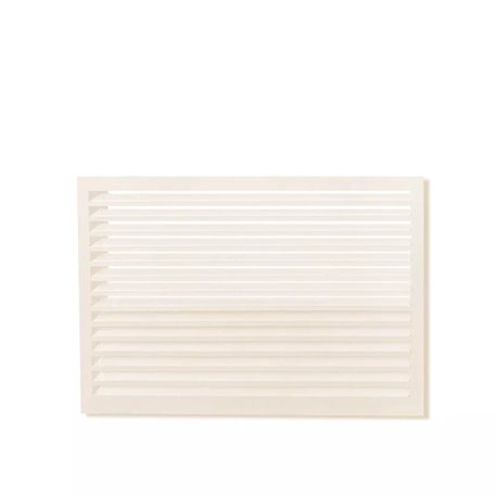 Dos habillage groupe extérieur cache-clim Blanc crème RAL 9001 Taille S Dos habillage groupe extérieur cache-clim Blanc crème RAL 9001 Taille S