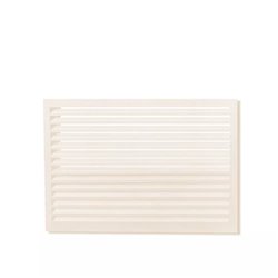 Dos habillage groupe extérieur cache-clim Blanc crème RAL 9001 Taille M