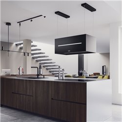 Hotte de cuisine Maris suspendue Noir mat 