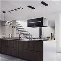 Hotte de cuisine Maris suspendue Noir mat 