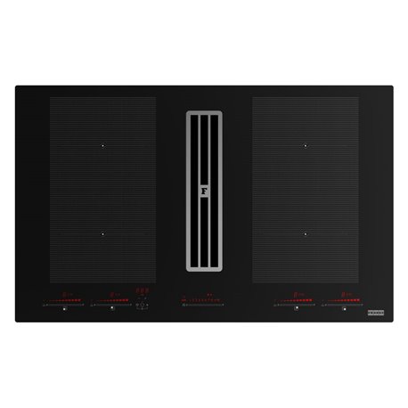 Hotte plan de travail Maris 2gether Inox évacuation LED Rouge