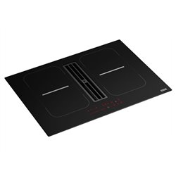Hotte plan de travail Smart 2gether Noir évacuation LED Rouge