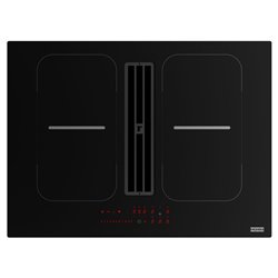 Hotte plan de travail Smart 2gether Noir recyclage LED Rouge