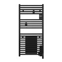 Sèche serviette électrique Doris 500+1000 Watts Noir