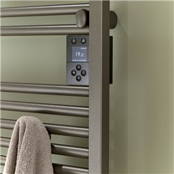 Sèche serviette électrique Doris Étroit 300 Watts Anthracite