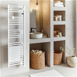 Sèche serviette électrique Doris 750 Watts Blanc Carat