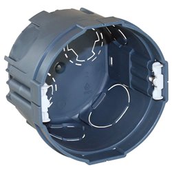 Lot de 5 boites d'appareillage maçonnerie 1 poste Ø67 mm Prof 50 mm