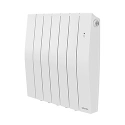 Radiateur fluide caloporteur Galapagos Horizontal 1250 Watts Blanc Brillant