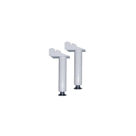 Kit pieds blanc pour radiateurs Axoo, Beladoo, Calidoo, Chamane et Dook
