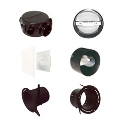 Kit extraction et insufflation réseau Algaine T5 Ø160 mm