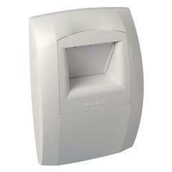 Bouche VMC hygroréglable Bahia Curve L C31 Bouton poussoir 9V Sans fût 10/50 m3/h