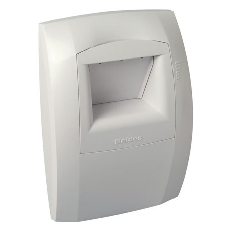 Bouche VMC hygroréglable Bahia Curve L C34 Bouton poussoir 9V Sans fût 10/50 m3/h