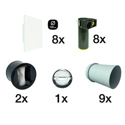 Kit ColorLINE Ø125 mm 