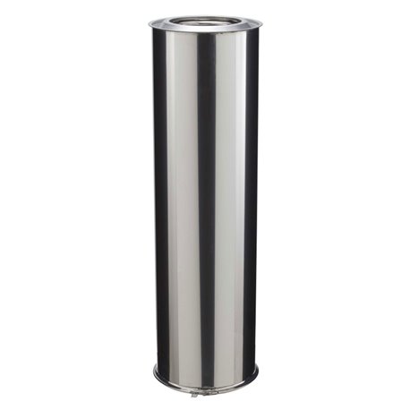 Elément droit Inox Inox 1000 mm Ø150 mm