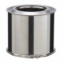 Elément droit Inox Inox 250 mm Ø180 mm