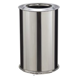 Elément droit Inox Inox 450 mm Ø180 mm