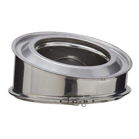 Coude inox-inox 15 Ø200 mm