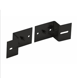 Patte de réglage de collier mural  Ø180-230 mm noir foncé