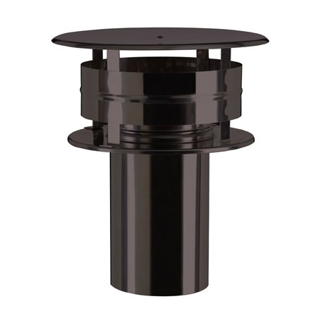 Chapeau aspirateur  Ø180 mm brun