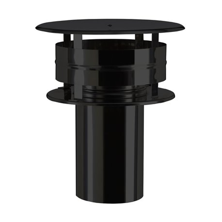 Chapeau aspirateur  Ø230 mm noir foncé