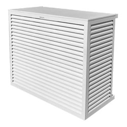 Habillage groupe extérieur cache-clim Gris clair RAL 7035 Taille XL